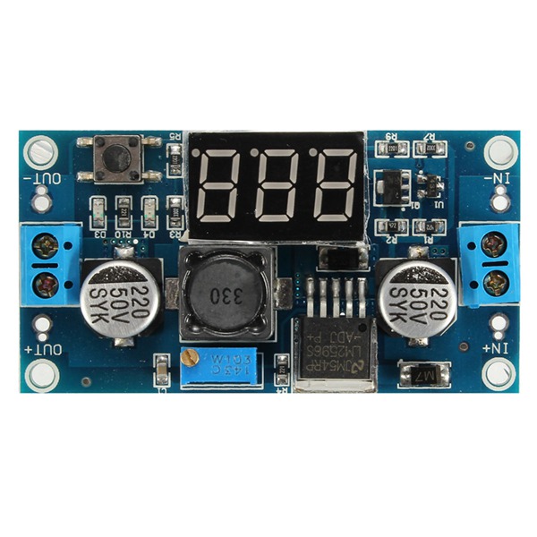 LM2596 DC-DC Voltage Regulator Adjustable Power Supply Module With Display