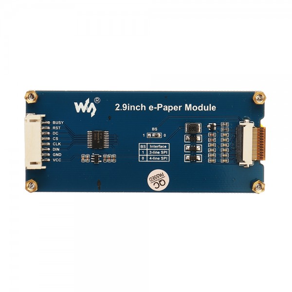 Waveshare 2.9 Inch E-ink Screen Display e-Paper Module SPI Interface Partial Refresh