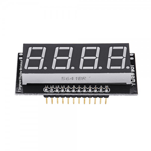 YwRobot Four Digital Tube Red LED Display Module Common Anode