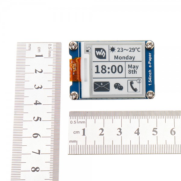 1.54 Inch E-ink Screen Display e-Paper Module Support Partial Refresh Raspberry Pi