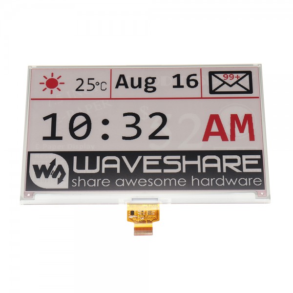 Waveshare 7.5 Inch E-ink Screen Module e-Paper Display SPI Type B Raspberry Pi