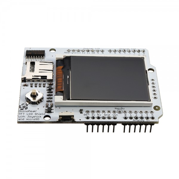 Duinopeak 1.8 Inch Full Color TFT LCD Expansion Board With Micro SD And Joystick