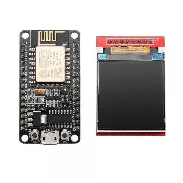 ESP8266 Development Kit With Display Screen TFT Show Image Or Word By Nodemcu Board DIY Kit