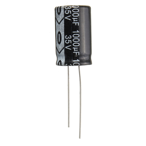 50pcs 35V 1000uF Electrolytic Capacitor Low ESR 13 x 20mm