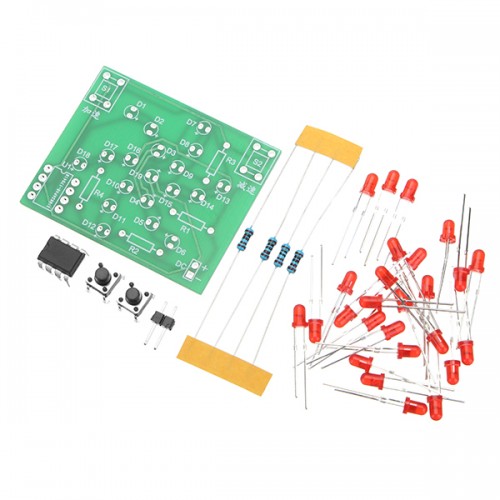 3pcs DC 5V DIY Electronic Windmill Training Kit Speed Adjustable MCU Course Design Set