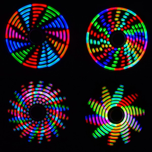 Geekcreit DIY Full Color Rotating POV LED Hand Spinner Electronic Kit