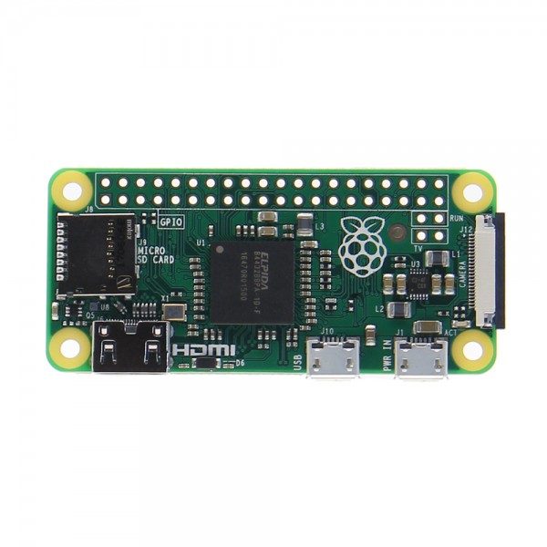 Raspberry Pi Zero 512MB RAM 1GHz Single-Core CPU Support Micro USB Power and Micro Sd Card