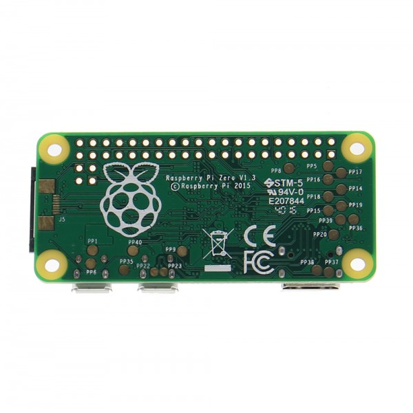 Raspberry Pi Zero 512MB RAM 1GHz Single-Core CPU Support Micro USB Power and Micro Sd Card