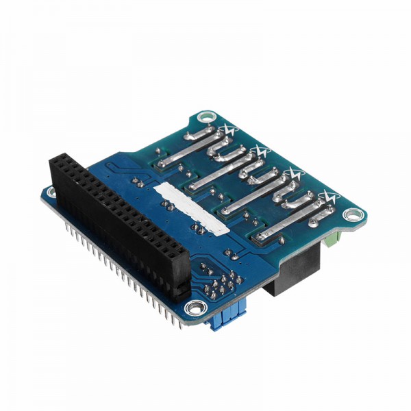 4 Channel 5A 250V AC/30V DC Compatible 40Pin Relay Board